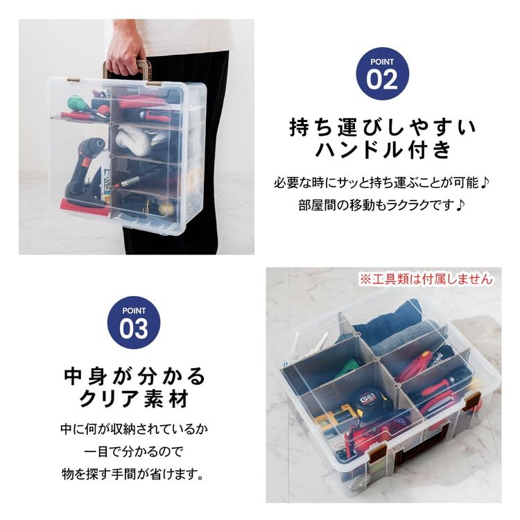 Amazon.co.jp: コーナンオリジナル ハンドル付き深型パーツ