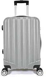 Mala de Bordo ABS 4 Rodas Action Fortt Cinza - MAB02-CZ