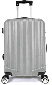 Mala de Bordo ABS 4 Rodas Action Fortt Cinza - MAB02-CZ