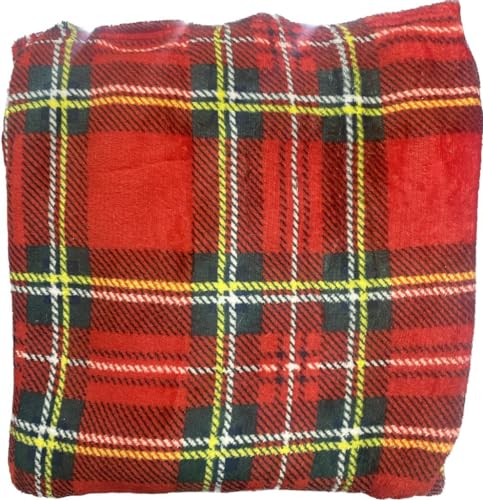 Egidio Alfio Plaid Divano Tartan Scozzese a Quadri...