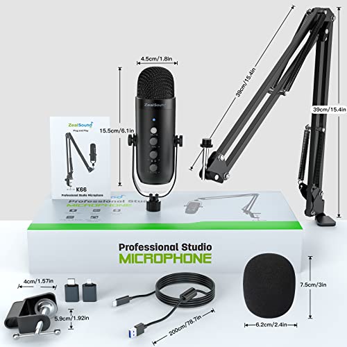 ZealSound USBマイクセット k66s-jp の商品画像 6