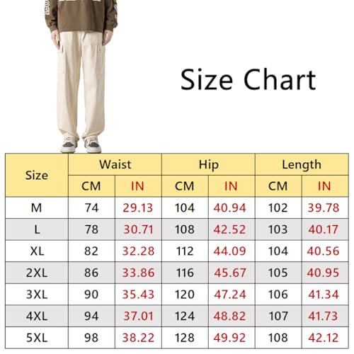 Men's Casual Straight Denim Pants Loose Fit Wide Leg Y2K Comfort Trousers with Pocket4
