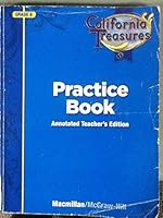 California Treasures Practice Book (Grade 6) Annotated Teacher's Edition 0022018727 Book Cover