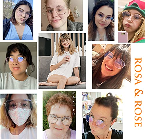 ROSA & ROSE blauwlichtfilterbril computer gamingbril anti-vermoeidheid leesbril voor dames - UV-bescherming - Image 6