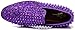SPK70 Men's Fashion Spike Gradient Dress Loafers Slip On Shoes Classic Tuxedo Dress Shoes (10.5 D(M) US, Purple)