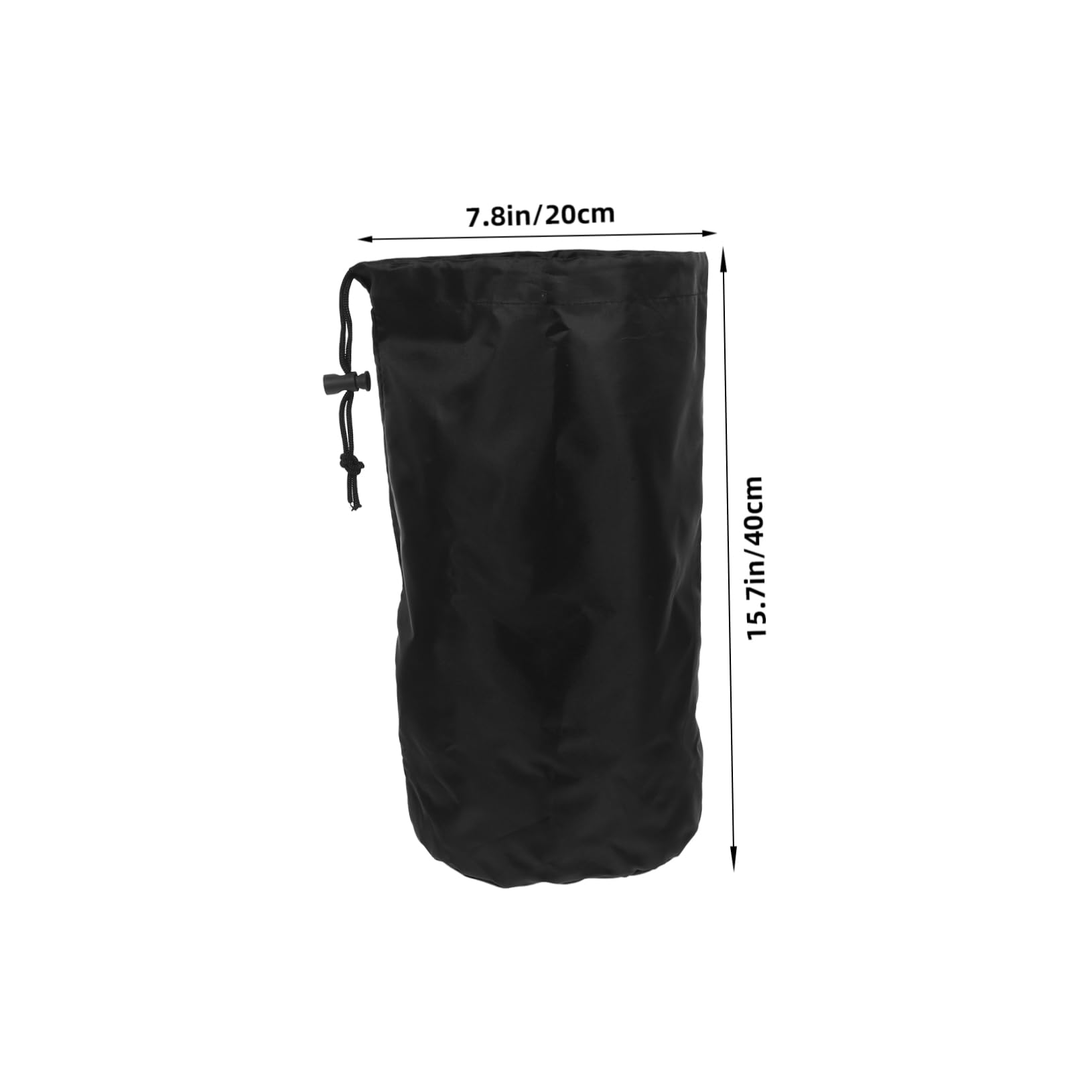 IMIKEYA Black Stuff Sacks Stuff Sack Stuff Sack Small Stuff Sacks for Backpacking Nylon