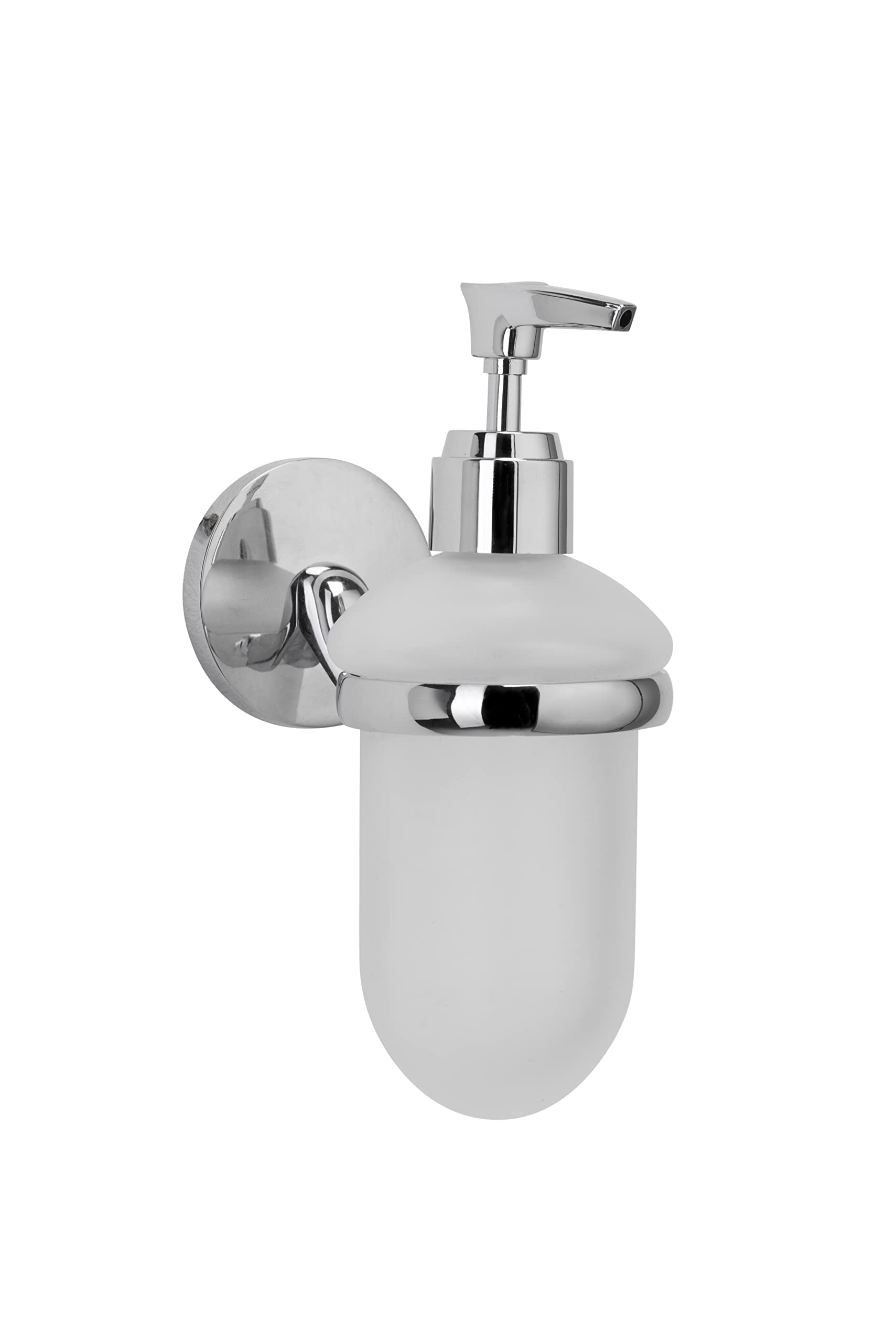 Croydex Hampstead Wall Mounted Soap Dispenser With Zinc Alloy Construction, Chrome
