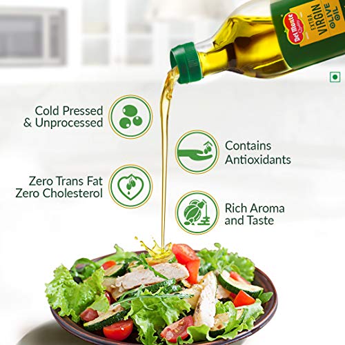 Image of Delmonte Extra Virgin Olive Oil PET, 500ml Material : vegetarian & Del Monte Spaghetti Pasta (Imported), 500g, No Artificial Flavours