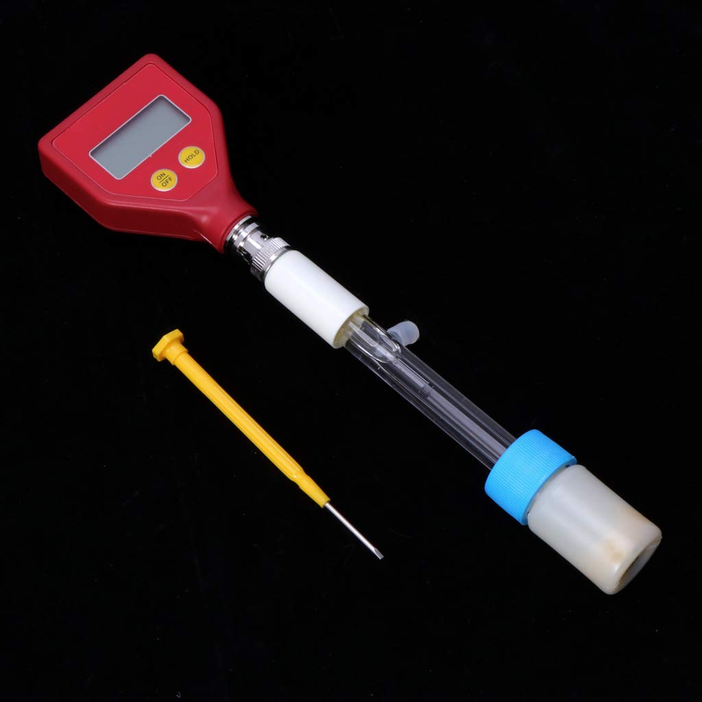 PH-98108 Medidor de pH Electrodo de Vidrio Afilado para Agua Alimentos Queso Leche Suelo Prueba de pH