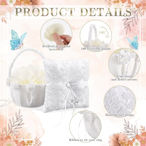 Consejos y comparativas para Comprar Cojín cesta boda Top diez. 12 Imagen adicional
