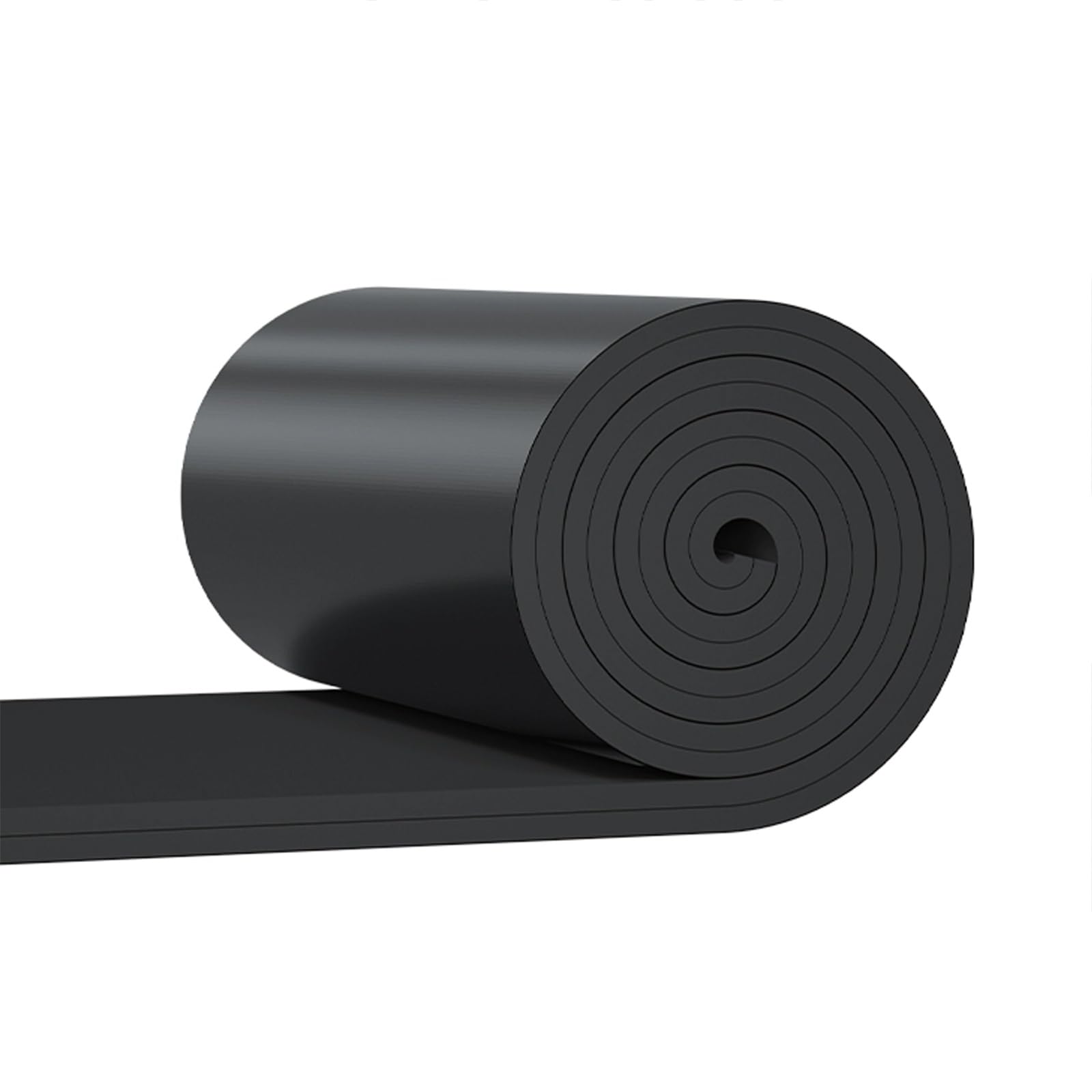 Coquilla Aislante de Tuberías Autoadhesivo, Aislante Tubo Aire Acondicionado de Caucho de Nitrilo de Grado E1 con Papel de Aluminio(30mm/1.2in)