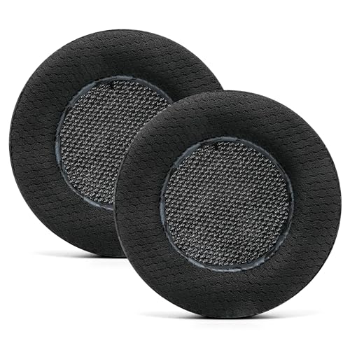 Image of WC Freeze Virtuoso - Hybrid Fabric Cooling Gel Replacement Earpads for Corsair Virtuoso Gaming Headset, Made by Wicked Cushions, Improved Durability, Thickness and Sound Isolation | (Black Camo)