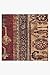 RUGGABLE Machine Washable Area Rug - Founder's Farmhouse Collection - 2-Piece Patented Rug System - Cambria Ruby 8'x10'