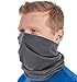 12-in-1 Headband [Solids] - Versatile Lightweight Sports & Casual Headwear - Bandana, Neck Gaiter, Balaclava, Helmet Liner, Mask & More. Constructed with High Performance Moisture Wicking Microfiber (Dark Gray)