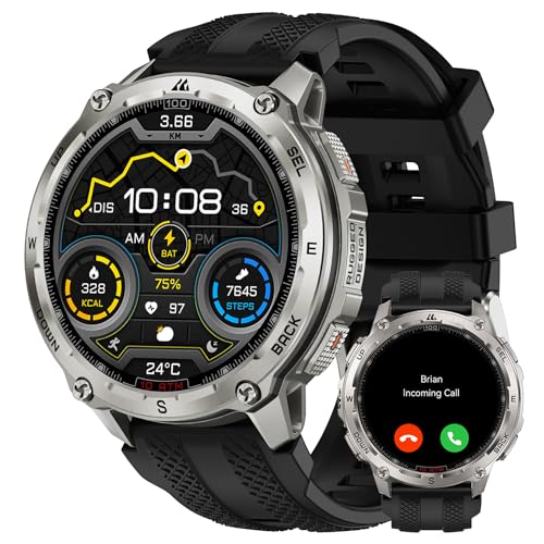 ➤ 【23 Sport ApexMotion e 160 Modalità Sportive】KOSPET smartwatch rugged per uomini è progettato per lo sport professionistico, offrendo 23 modalità sportive ApexMotion e 160 modalità di allenamento libere. Dotato di giroscopio a 6 assi, traccia accuratamente i cambi di orientamento, accelerazione e velocità, offrendoti una visione più chiara delle risposte del tuo corpo durante i momenti chiave dell'attività.