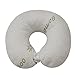 Comfortable Travel Pillow with U Shape and Snap Button | Ergonomic / Supportive Neck Pillow Memory Foam with Removable Washable Soft Bamboo Cover | Head Shoulder Pain Relief Contour for Airplane