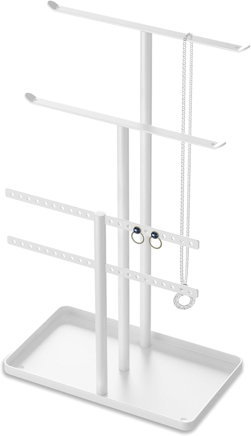 pickpiff Jewellery Stand, 32cm Tall Sturdy Metal, Jewellery Organiser