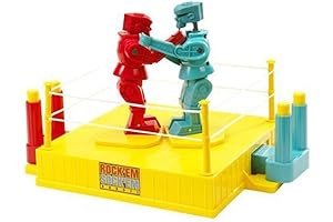 Mattel Rock Em Sock Em Robots Game: Robot Boxing Bonanza