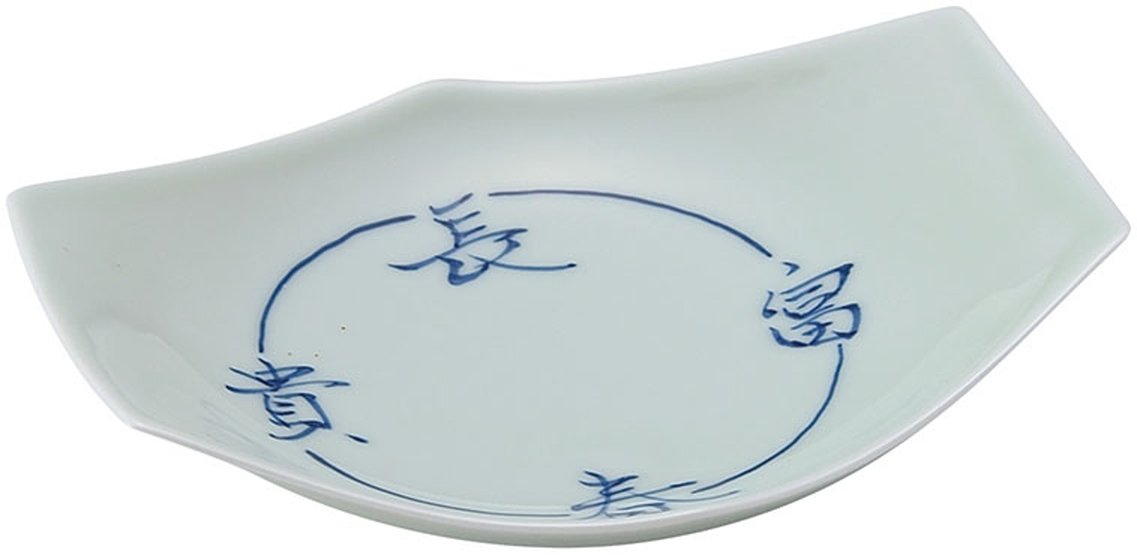 Amazon｜山下工芸 富貴長春 六角取皿 16.5×13.2×3.4cm 16061400｜小皿