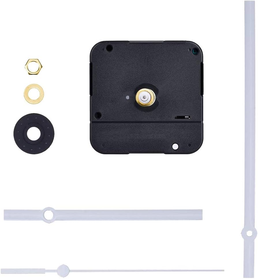 Moteur D'horloge à Mouvement D'horloge à Couple élevé à Arbre Long Avec Aiguilles En Forme De Beche De 7 Pouces 90898968