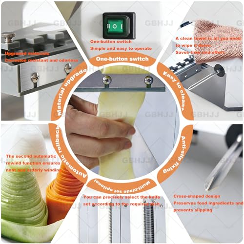 Cortadora Eléctrica Multifunción para Verduras miniatura 2