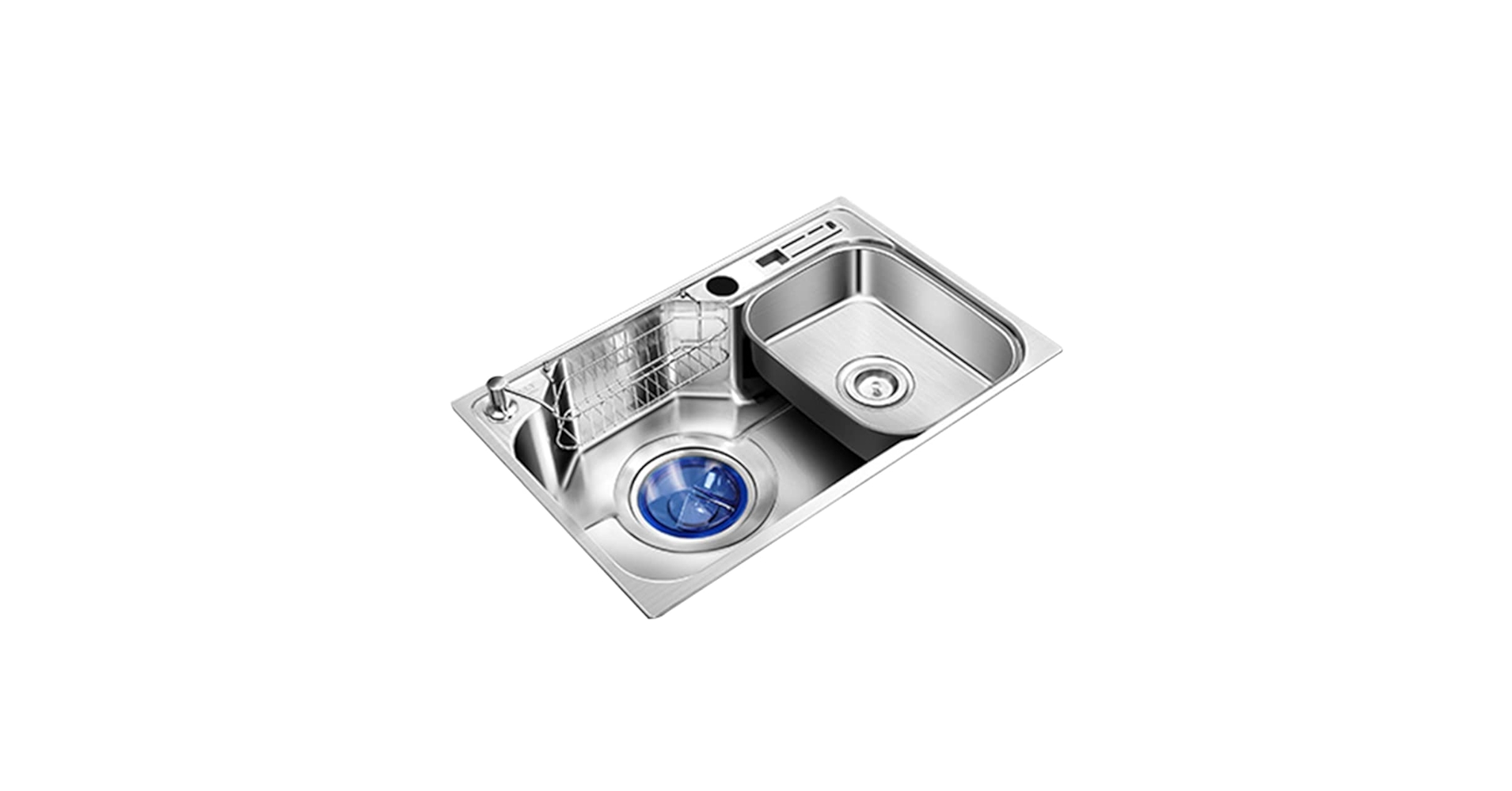 シャワーズ　YU nagaba Kitchen Sink Kitchen Sinks Multifunctional Silver Square