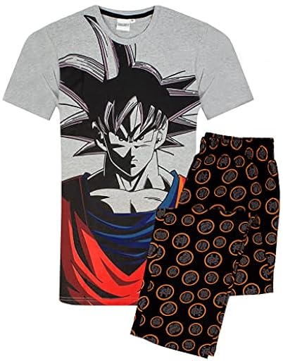 Dragon Ball Z Goku Personaje Pijama Masculino Opciones Piernas Cortas O Lar Large | Ya disponible en tu tienda friki favorita! En mundofriki.es!