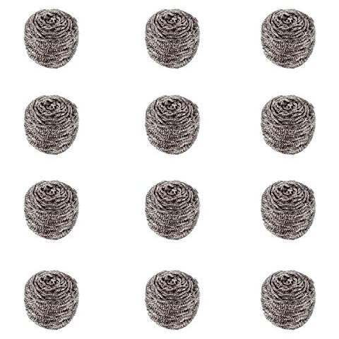 12 Estropajos en Acero Inoxidable de MAXIMA AMENITIES Cover