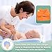 wegreeco Cloth Diapers 6 Pack with 6 Inserts & 1 Wet Bag, Washable Cloth Diapers for Babies, One Size Adjustable Reusable (Vibrant)