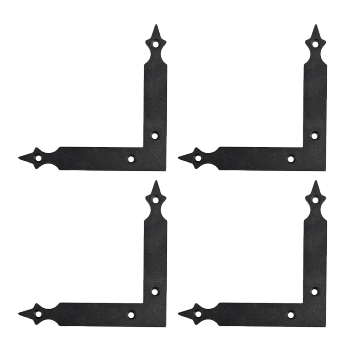 Équerres d'angle métalliques anti meuble qui bouge support plat Healvian 4x