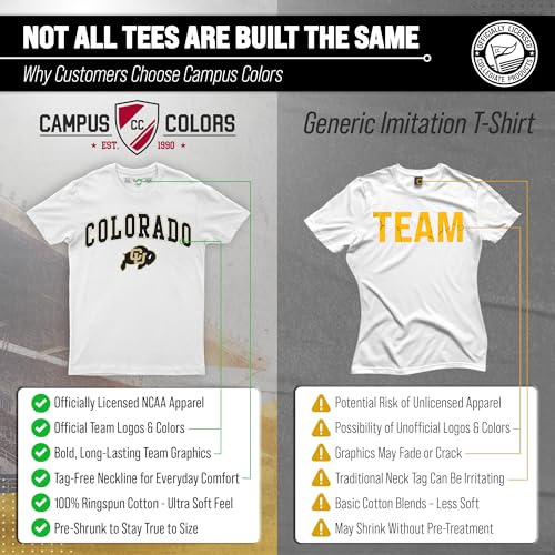 Image of Colorado Buffaloes Gameday Cotton T-Shirt for Men and Women