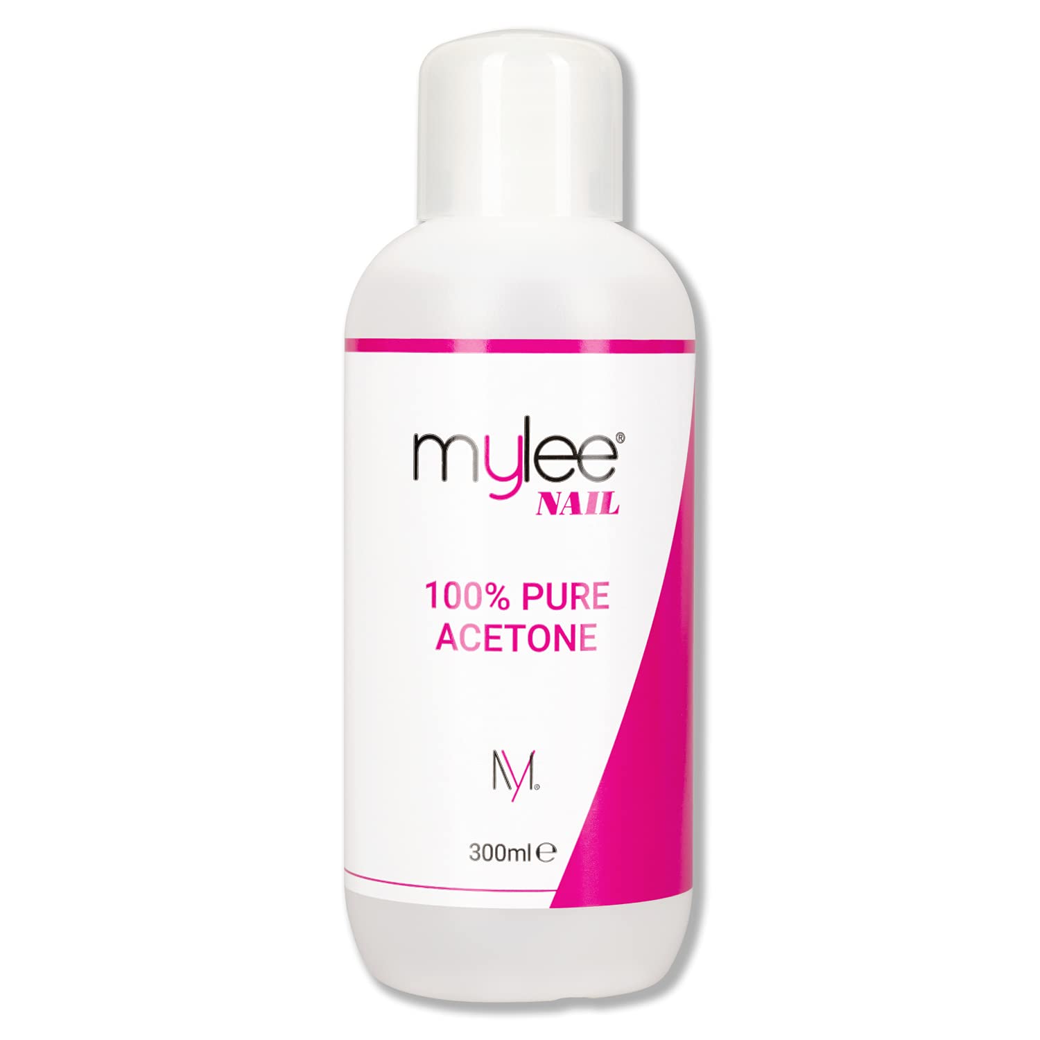 Mylee 100% Pure Acetone High Quality Nail Polish Remover for UV/LED Gel Soak Off (300ml)