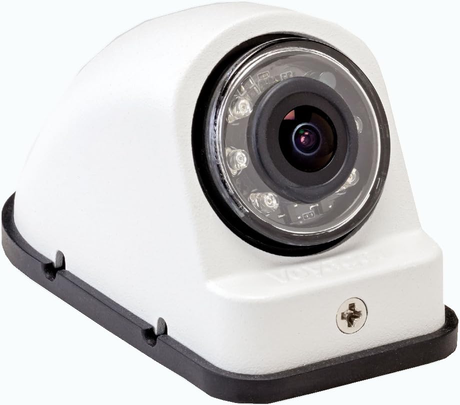 VCAHD142RWT Color CMOS IR LED Right Side Camera High Performance Color Optics IP69K Aluminum Housing IR Low Light Assist ASTM-B117 12VDC