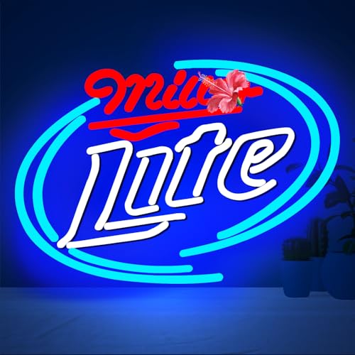 Neon Beer Signs Neon Signs for Wall Decor Men Vintage Beer Neon Sign for Man Cave LED Bar Signs for Home Bar Wall Bar Decorations for Mancave Dimmable 5V USB Powered