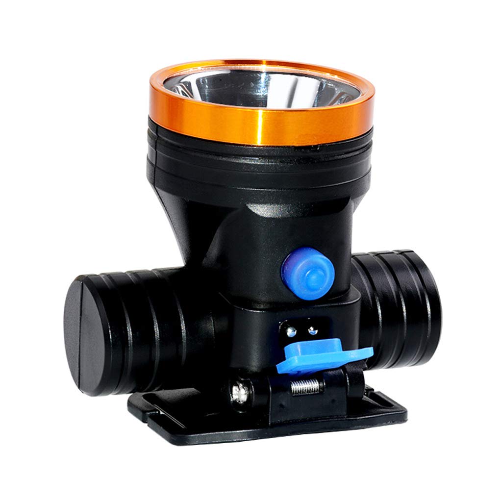 Linterna frontal LED, mini faro recargable, impermeable, luz nocturna de pesca de largo alcance, linterna montada en la cabeza