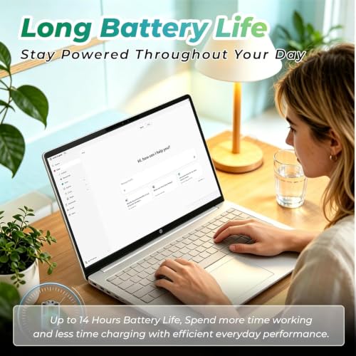 Image of HP OmniBook 16 inch Touchscreen Laptop, 2K IPS Display, AMD Ryzen 5 Processor, 16GB RAM, 512GB SSD, Copilot Key, Windows 11, 2026 Edition AI PC for Business & Home Office