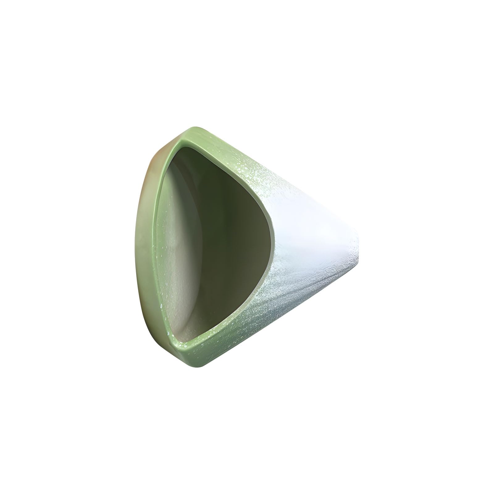 Elnwnnkc Fruit Green Refined Ceramic Base For Essential Oils And Plant Cleansing Suitable For Living Areas And Tea Spaces Spiritual Ritual Scent Tool