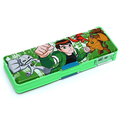 Wembley Multipurpose Pencil Box with Calculator & Dual sharpner – Ben 10