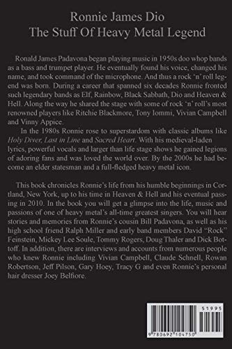 Jc Publications Curl, James Ronnie James Dio: A Biography Of A Heavy Metal Icon thumb #1