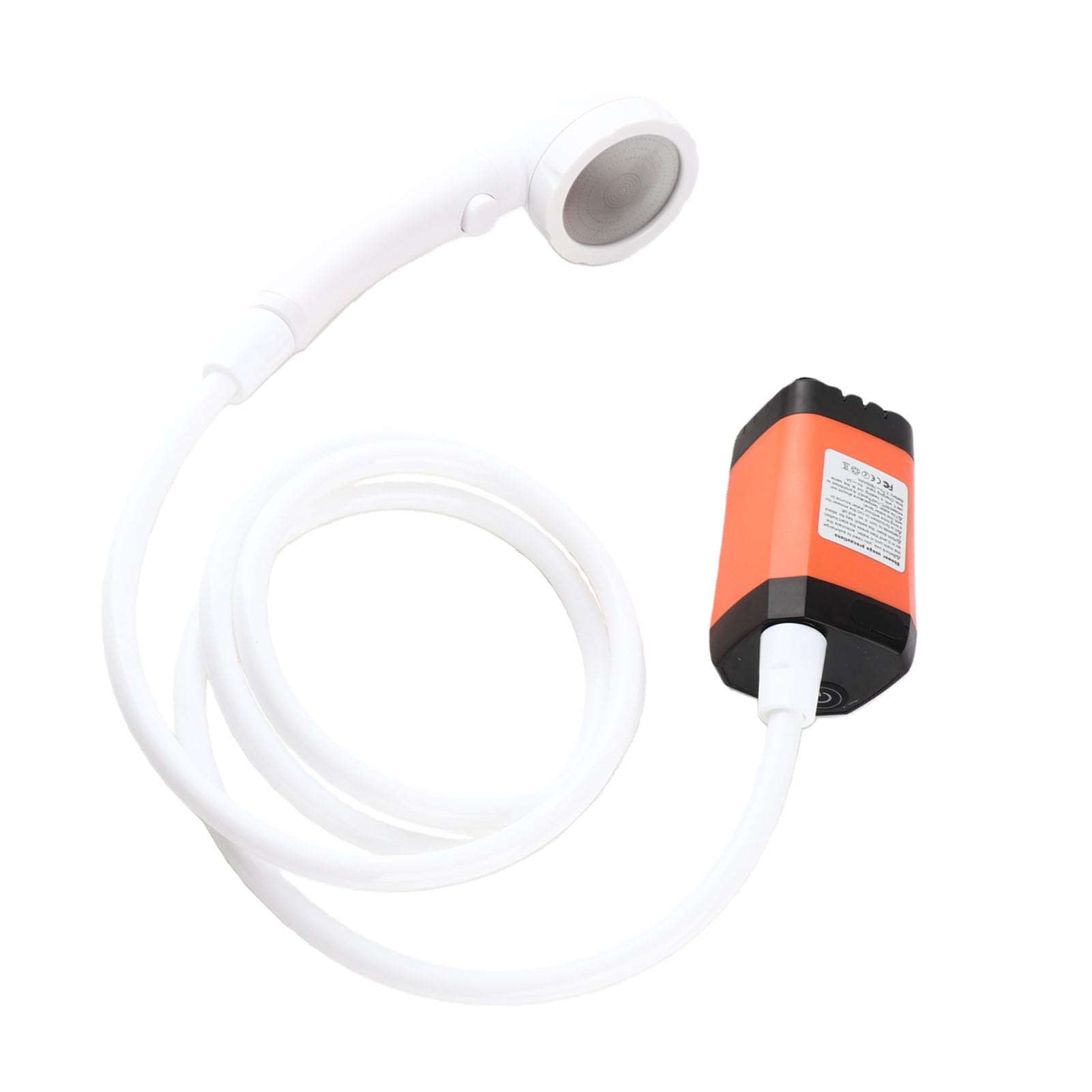 Alomejor Doccia Portatile Ricaricabile con Display Temperatura, Shower