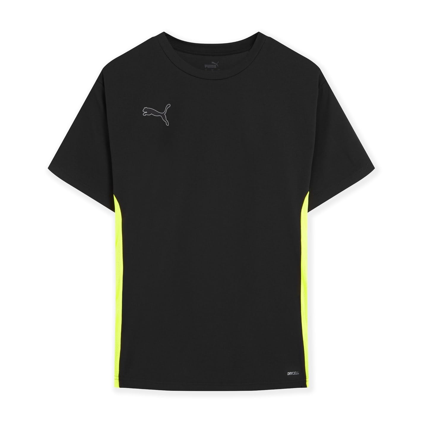Puma Men's Finesse Training Shirt - Black/Yellow - M