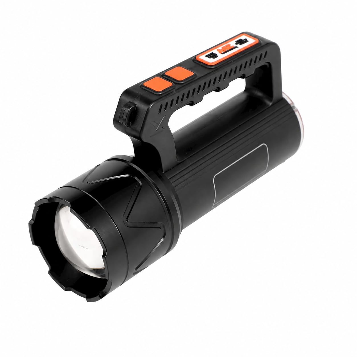 KREZON M995 (Rechargeable LED SEARCHLIGHT) Multifunctional Zoomable 5 Modes,400W,1200mAh 12 hrs Torch Emergency Light (Black)-image-23