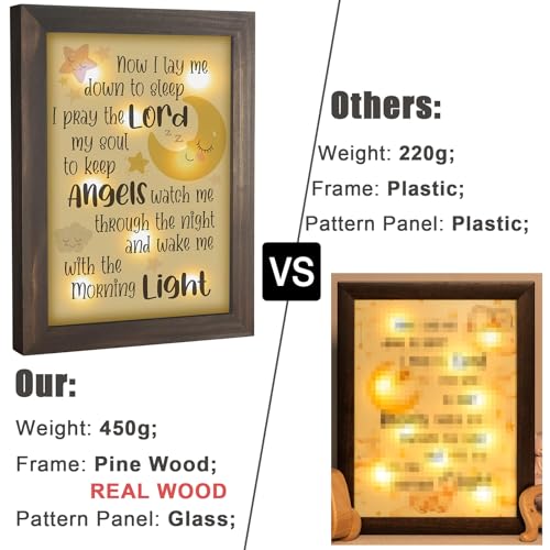 Thygiftree LIGHT FRAME08 Baptism Gifts For Girl Boy thumb #1