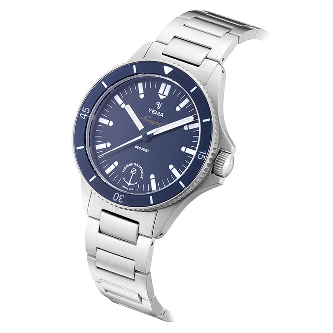 YEMA Navygraf Marine Nationale Quartz Uhr – Navygraf Marine Nationale Quartz Uhr