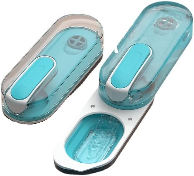 GUGU - Botella de agua portátil para perros jóvenes, perfecta para caminar, senderismo y viajar