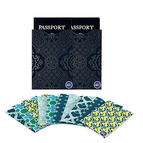 Magiin 12 Pièces RFID Blocage Manches Protection de la Carte D'identité et la Carte de Crédit pour Hommes et Femmes