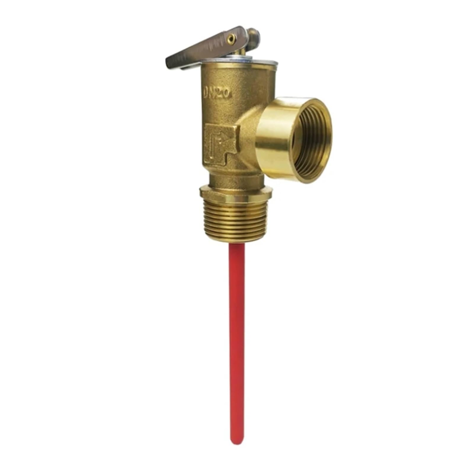 Pressure Relief Valve RV Automatic Safety Relief Valve 3/4Inch NPT for Hot Water Heater Temperature Pressure 150PSI for Water