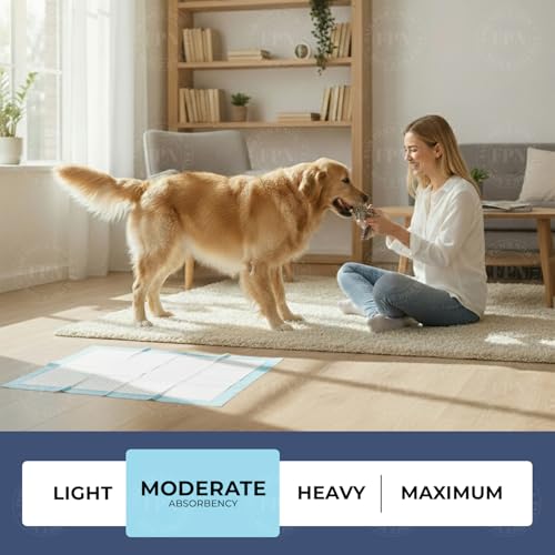 Image of FPN Puppy Pads for Dogs 25 Count 24x36 Inch | Extra Large Disposable Pee Pads for Dogs & Puppies | Dog Training Pads for Potty Training, Pet Training Pads, Dog Pads XL