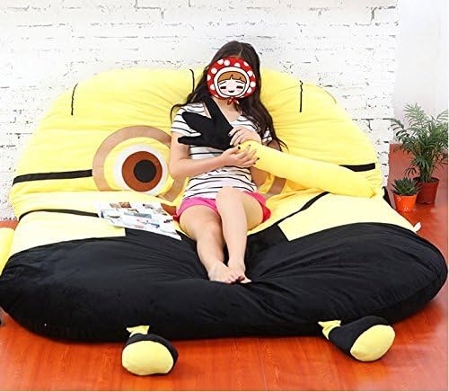 Funny Despicable Me Minions Sleeping Bag Sofa Bed Twin Bed Double Bed Mattress for Kids－ship By Express Shippment DHL