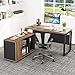 LITTLE TREE 55 inches Executive Desk and 39